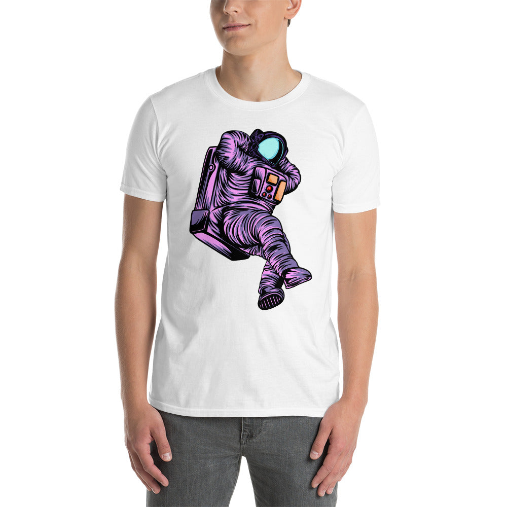 Hanging Around In Space - Short-Sleeve Unisex T-Shirt