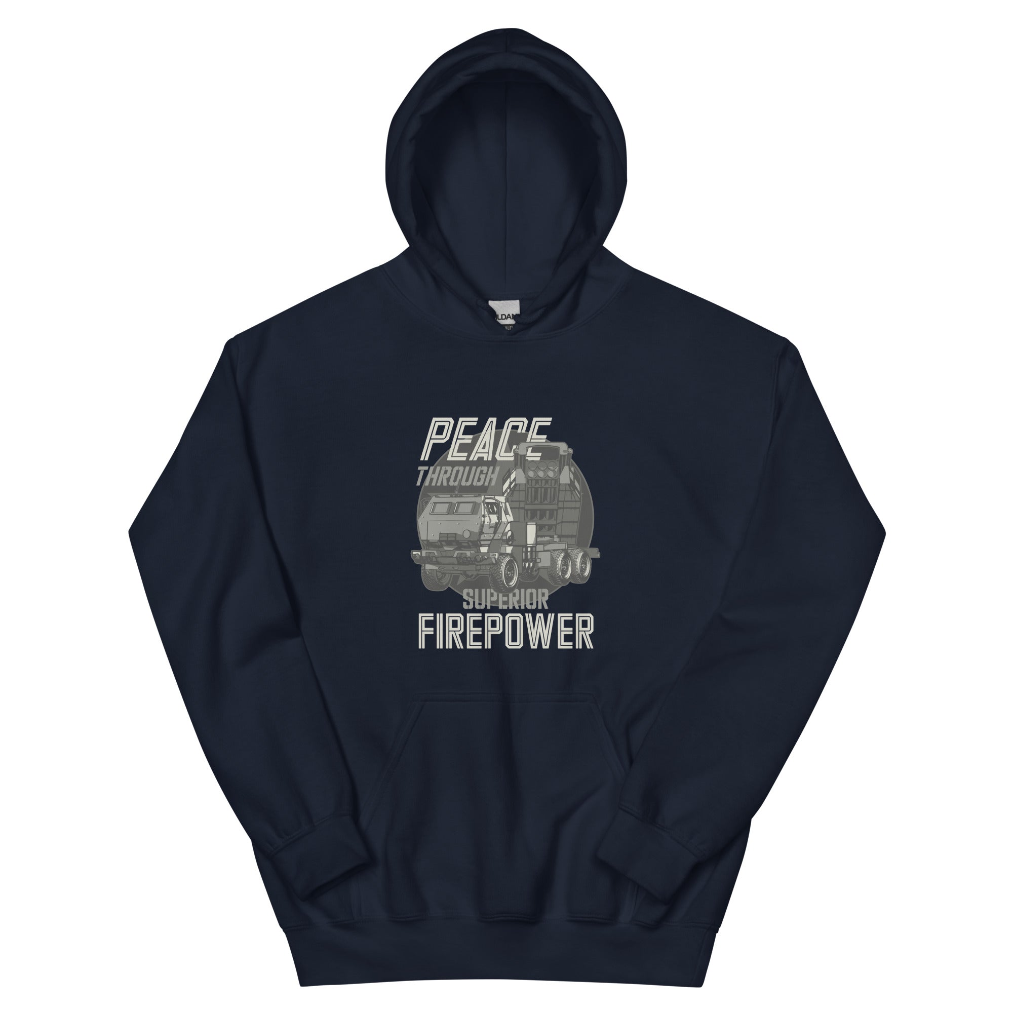 Peace Through Firepower - Unisex Hoodie