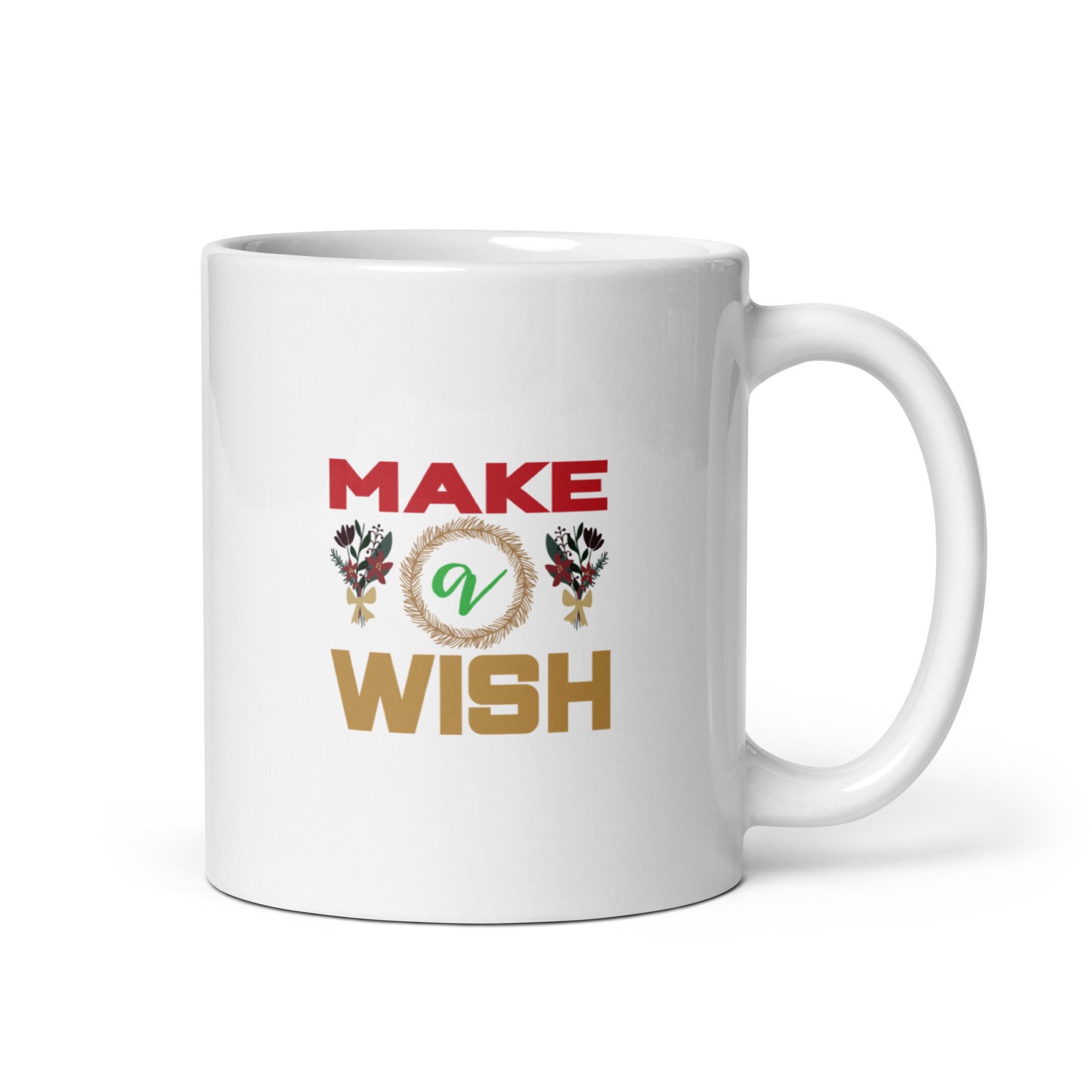 Make A Wish - White glossy mug