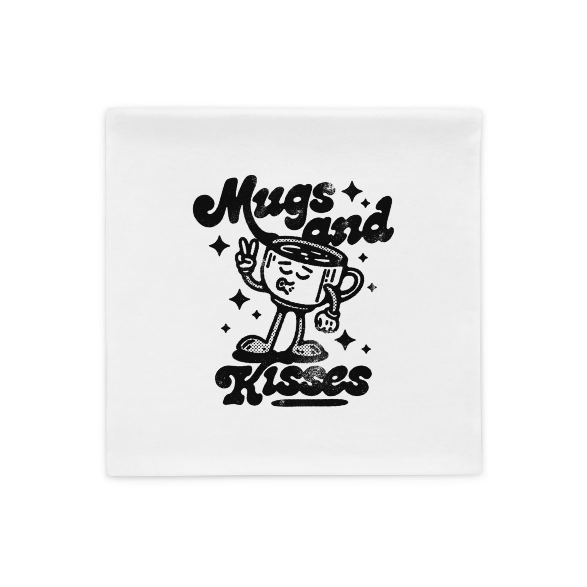 Mugs And Kisses - Pillow Case