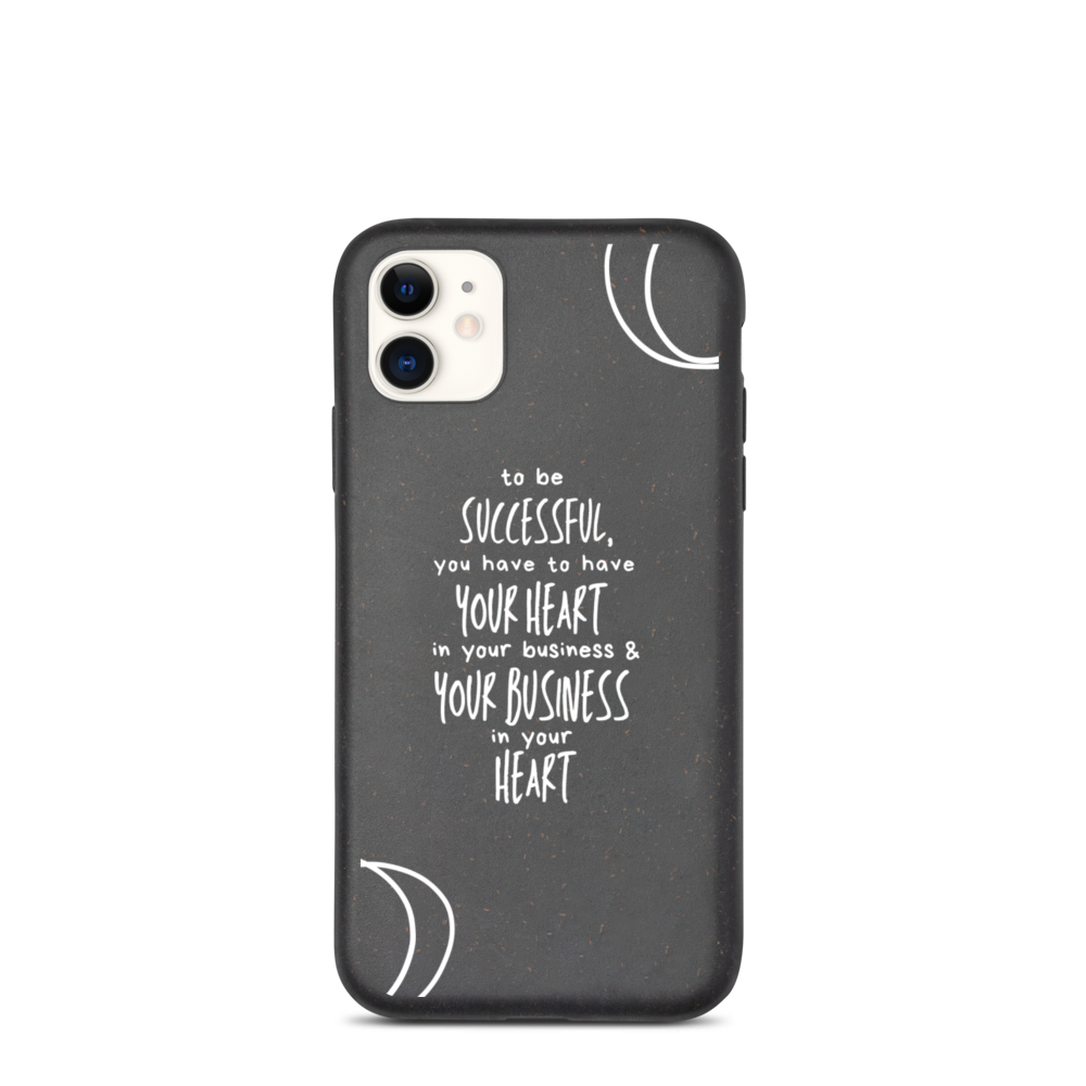 Business Heart - Biodegradable phone case