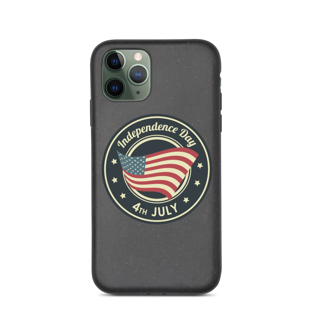 Happy Independence Day! -Biodegradable phone case