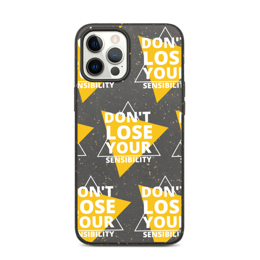Don't Lose Your Sensibility LIGHT - Biodegradable iPhone case