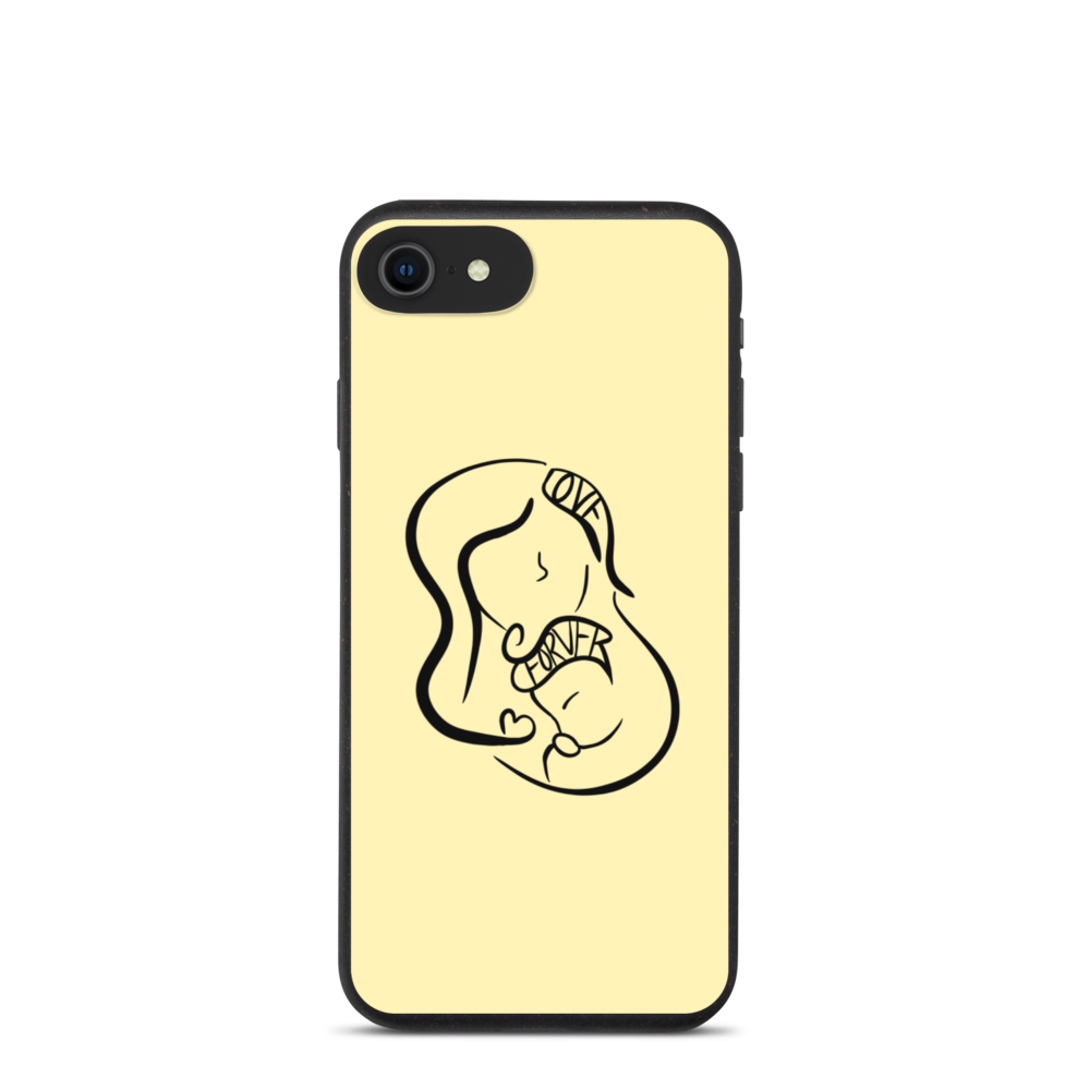 Mom Love Forever - Biodegradable Iphone case