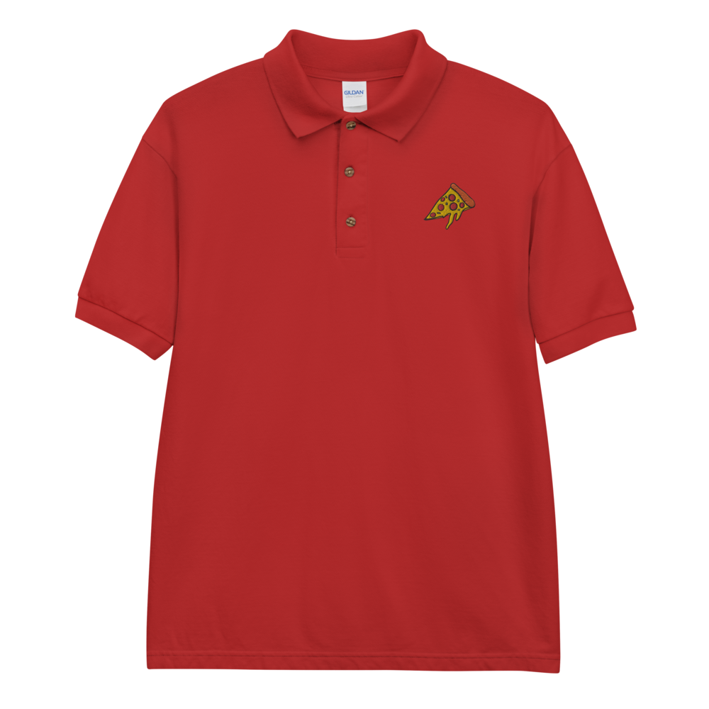 Pizza! - Embroidered Polo Shirt