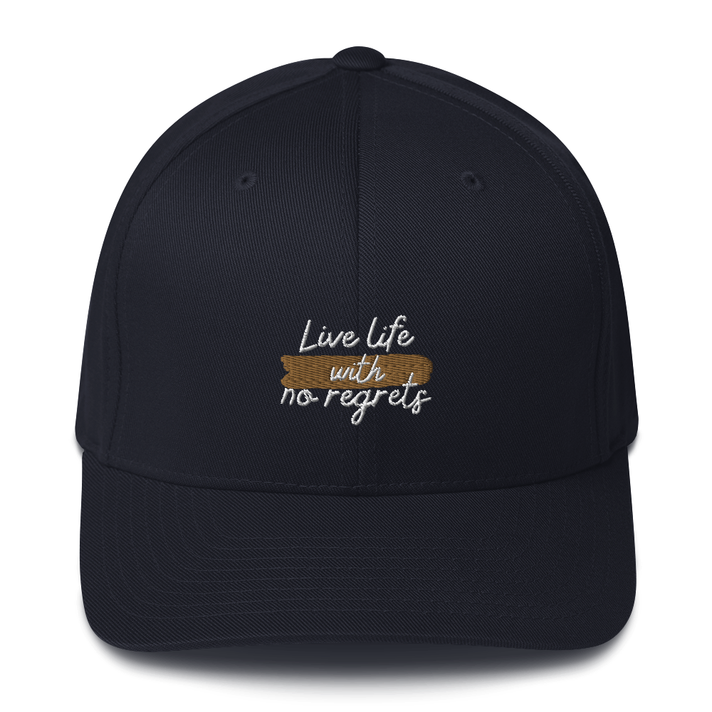 Love Life With No Regrets - Structured Twill Cap