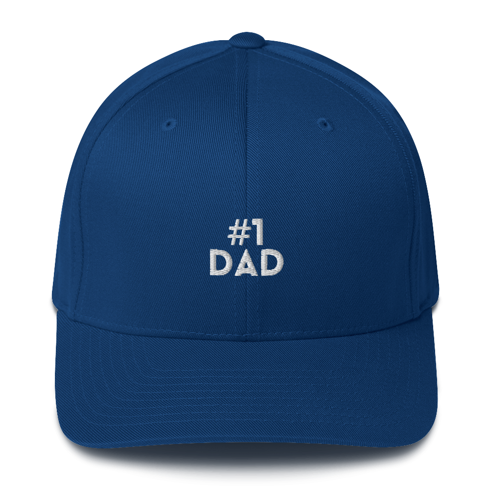 #1 Dad - Structured Twill Cap