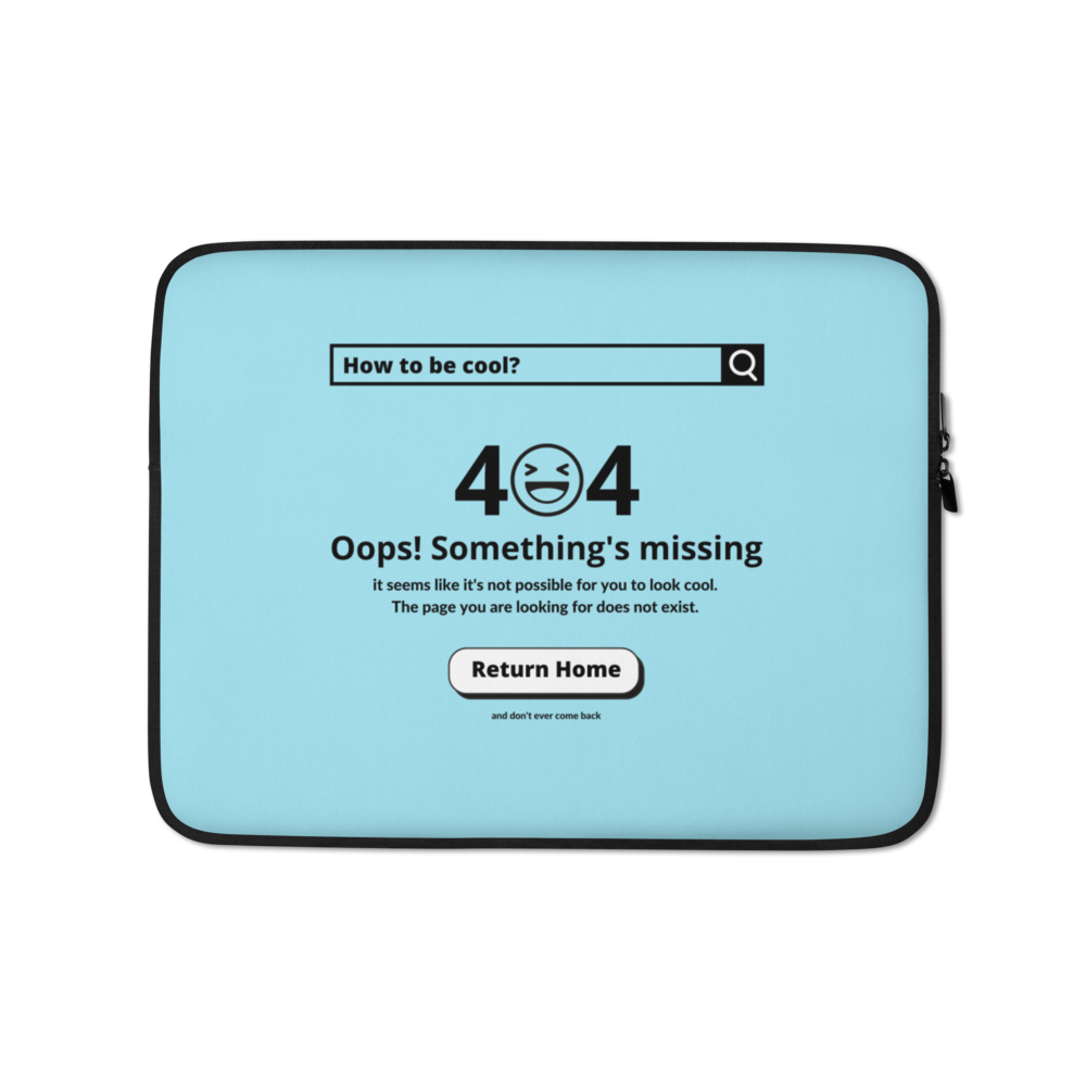 404 Error - Laptop Sleeve