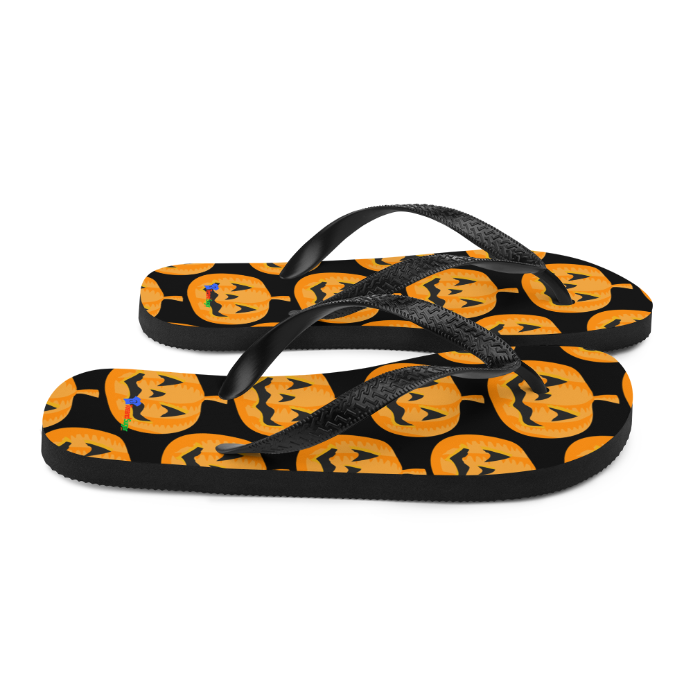 Halloween Pumpkin - Flip-Flops