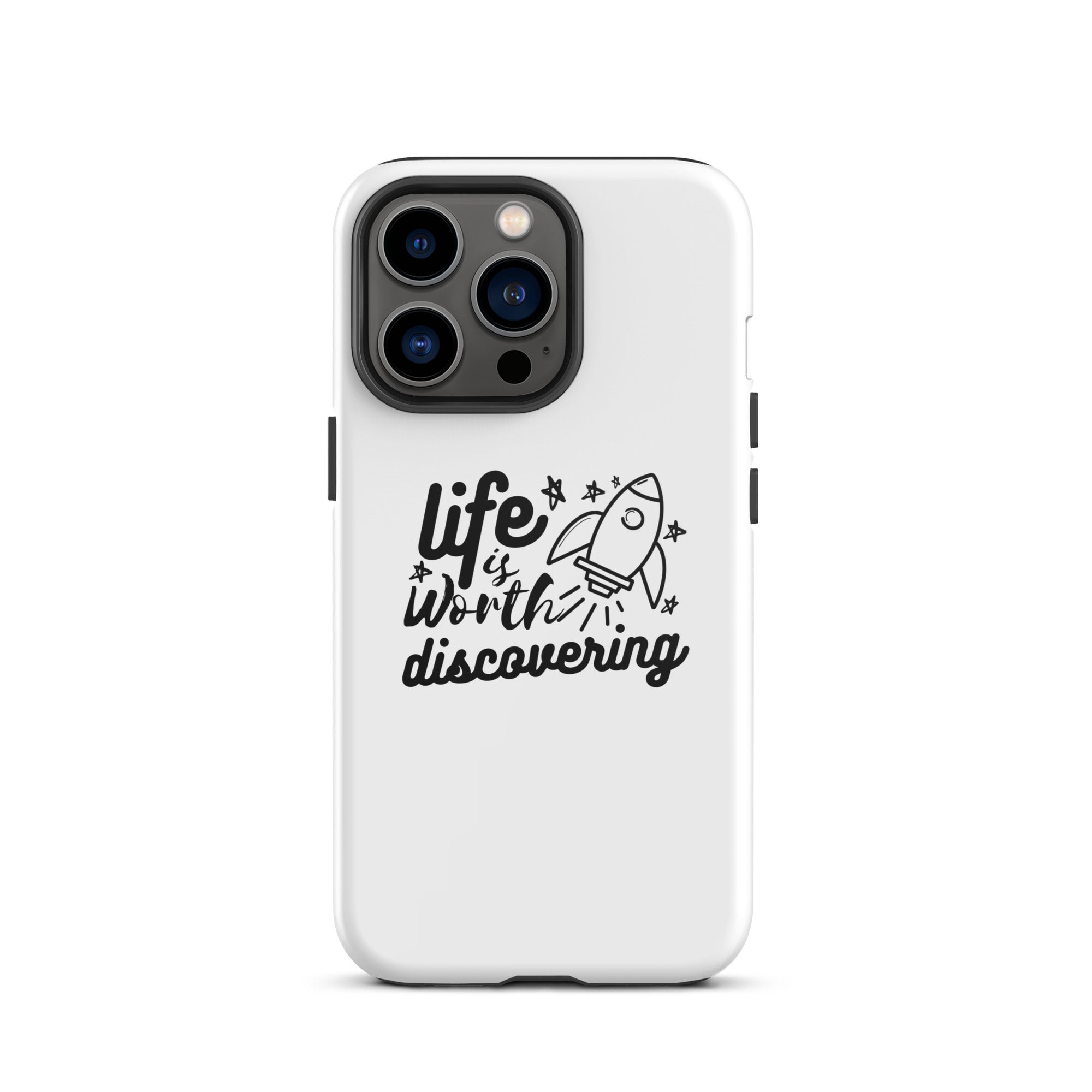 Life Is Worth Discovering - Tough iPhone case