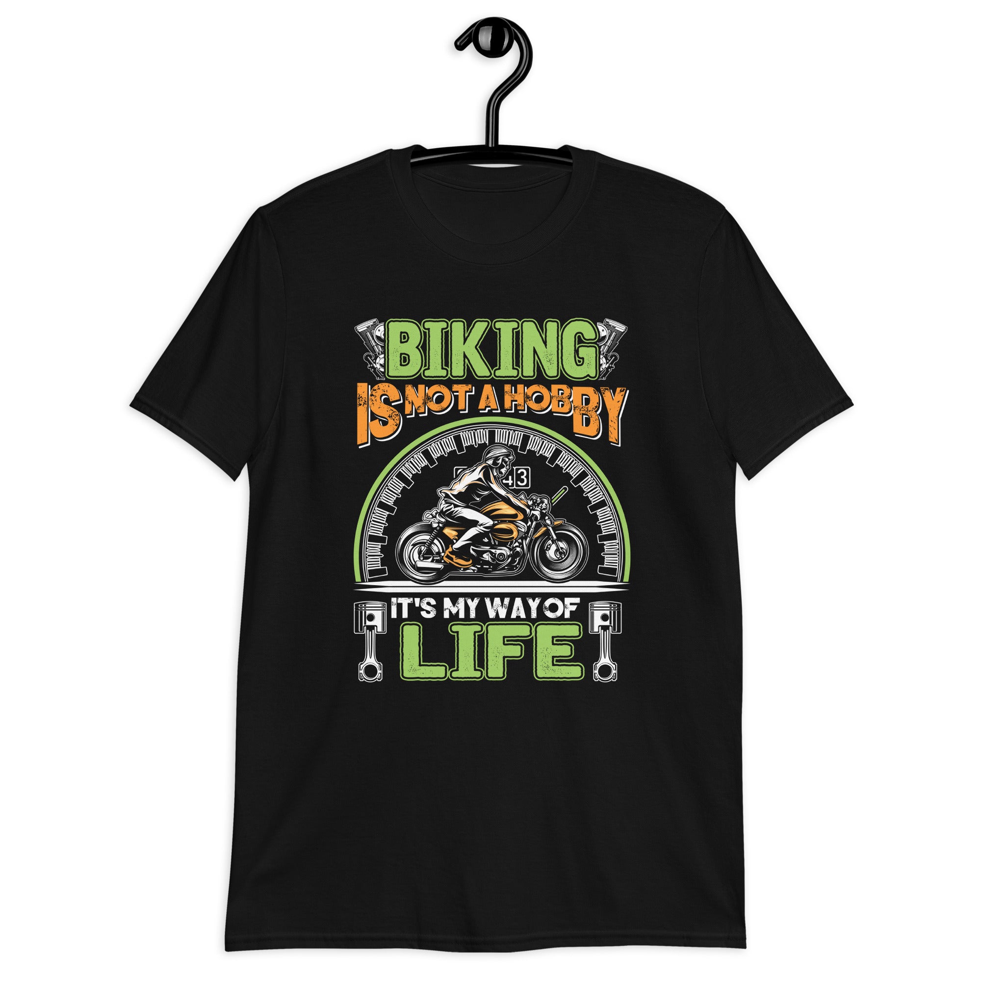 Biking Is Not A Hobby Short-Sleeve Unisex T-Shirt