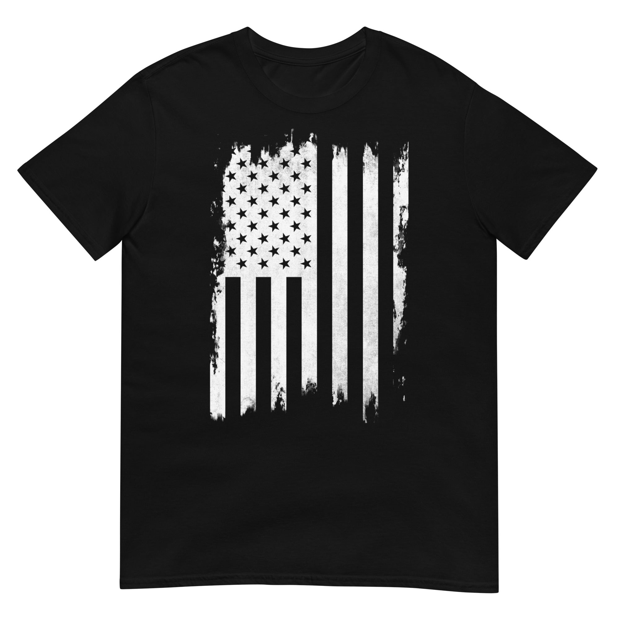 Vintage American Flag - Short-Sleeve Unisex T-Shirt