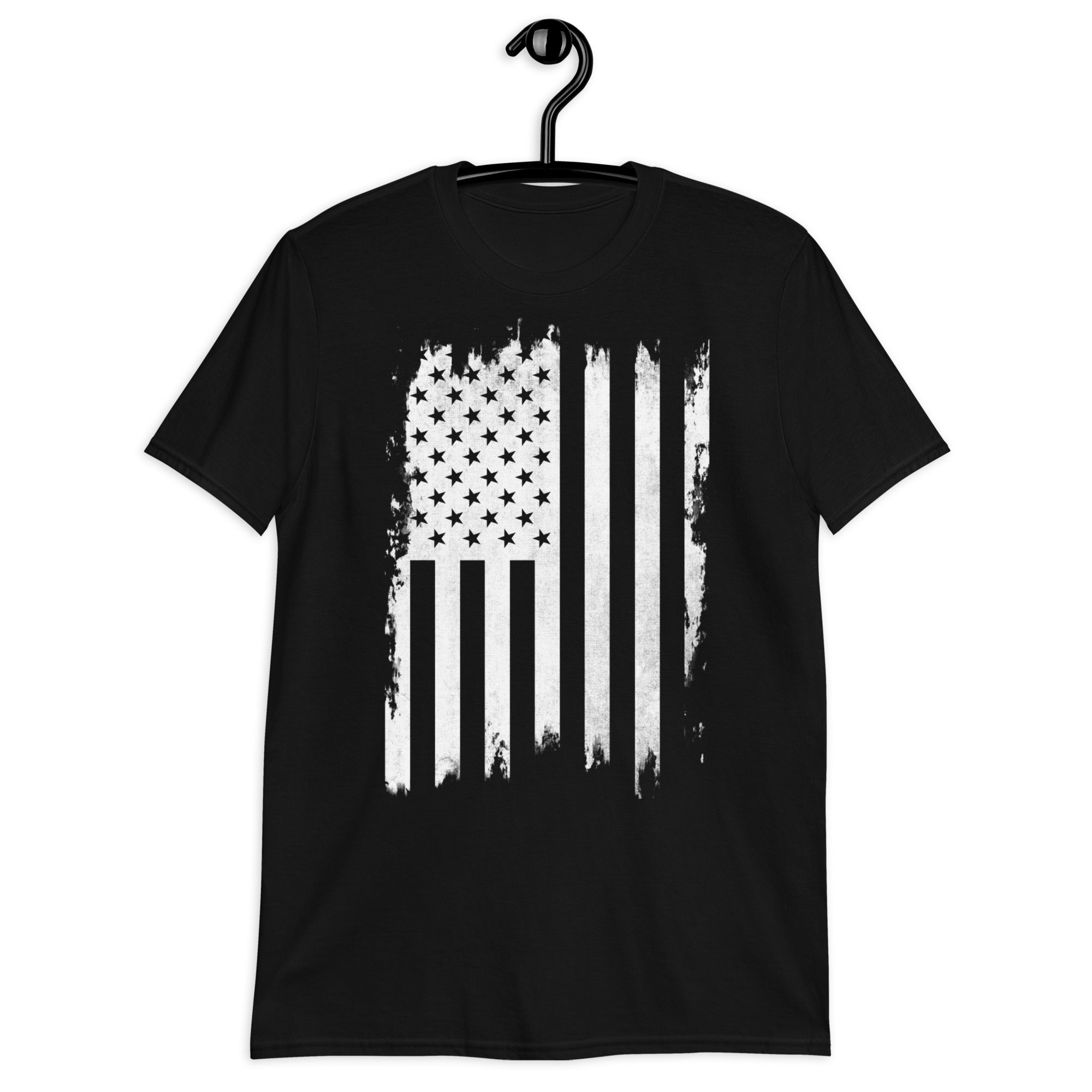 Vintage American Flag - Short-Sleeve Unisex T-Shirt