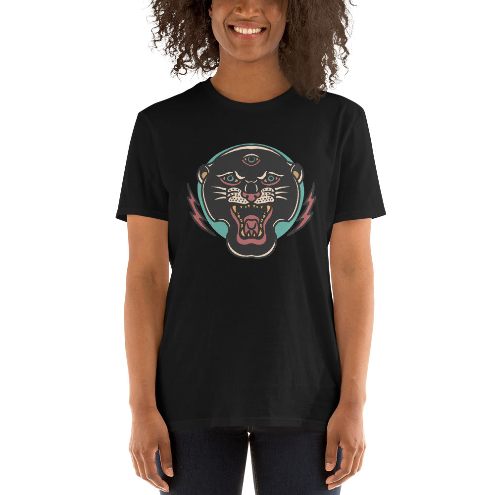 Three Eyed Tiger - Short-Sleeve Unisex T-Shirt