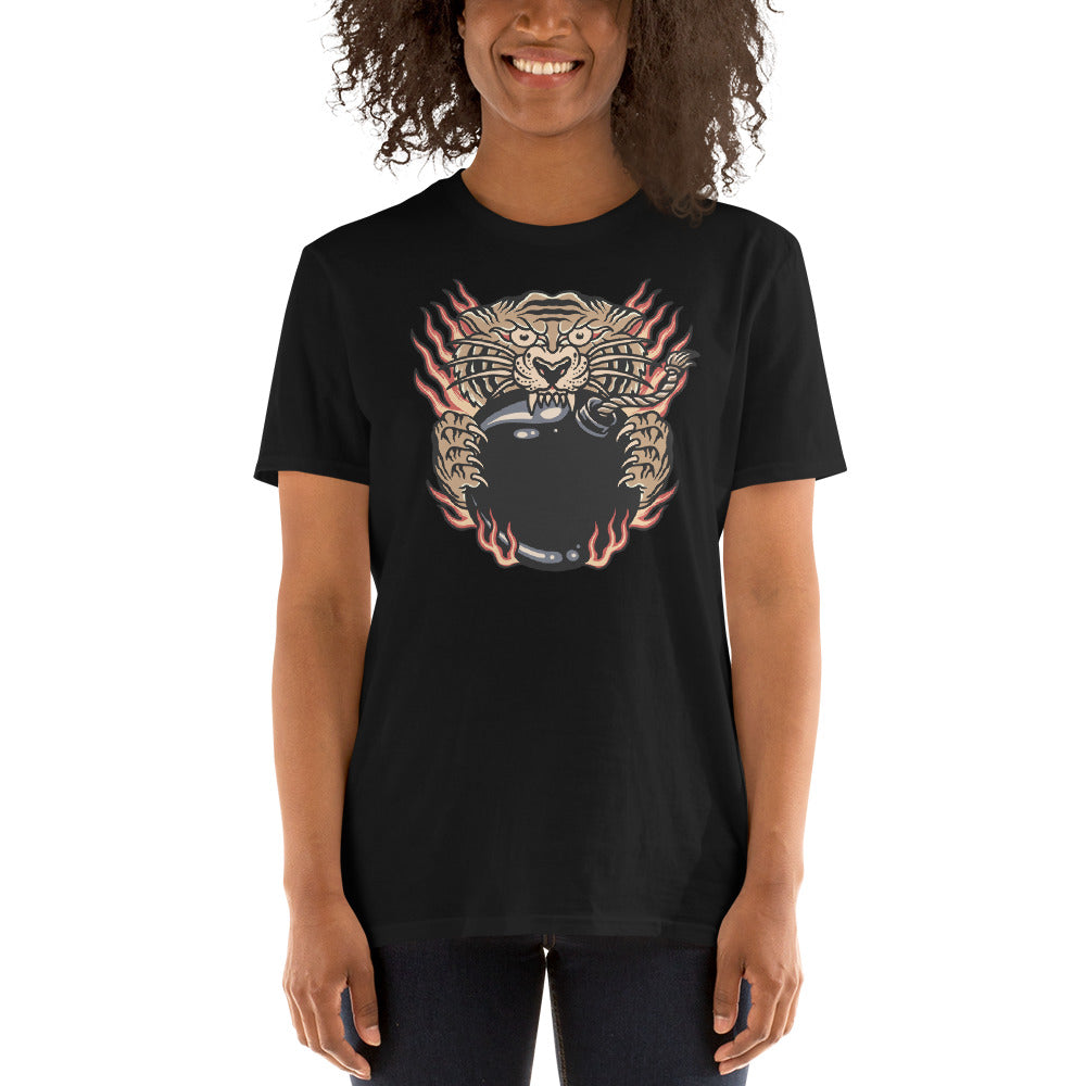Tiger Bomb - Short-Sleeve Unisex T-Shirt
