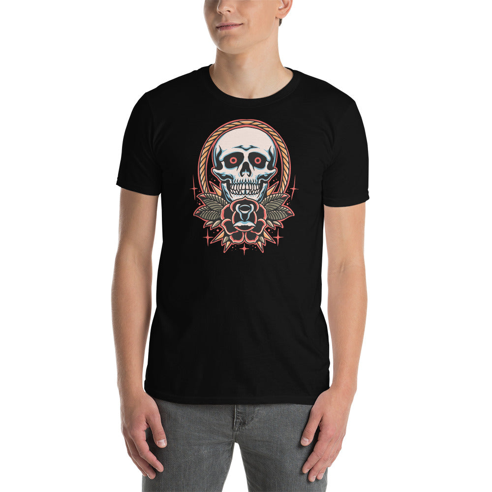 Traditional Skull - Short-Sleeve Unisex T-Shirt