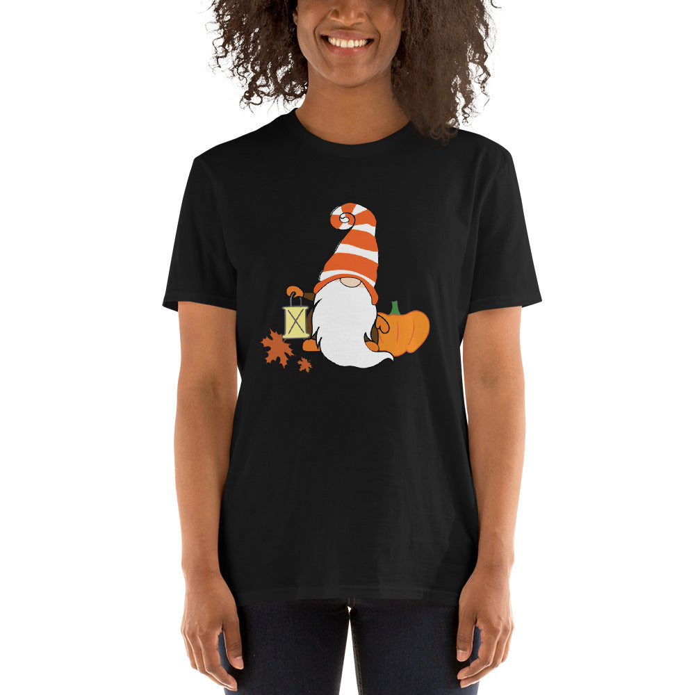 Thanksgiving Gnome - Short-Sleeve Unisex T-Shirt