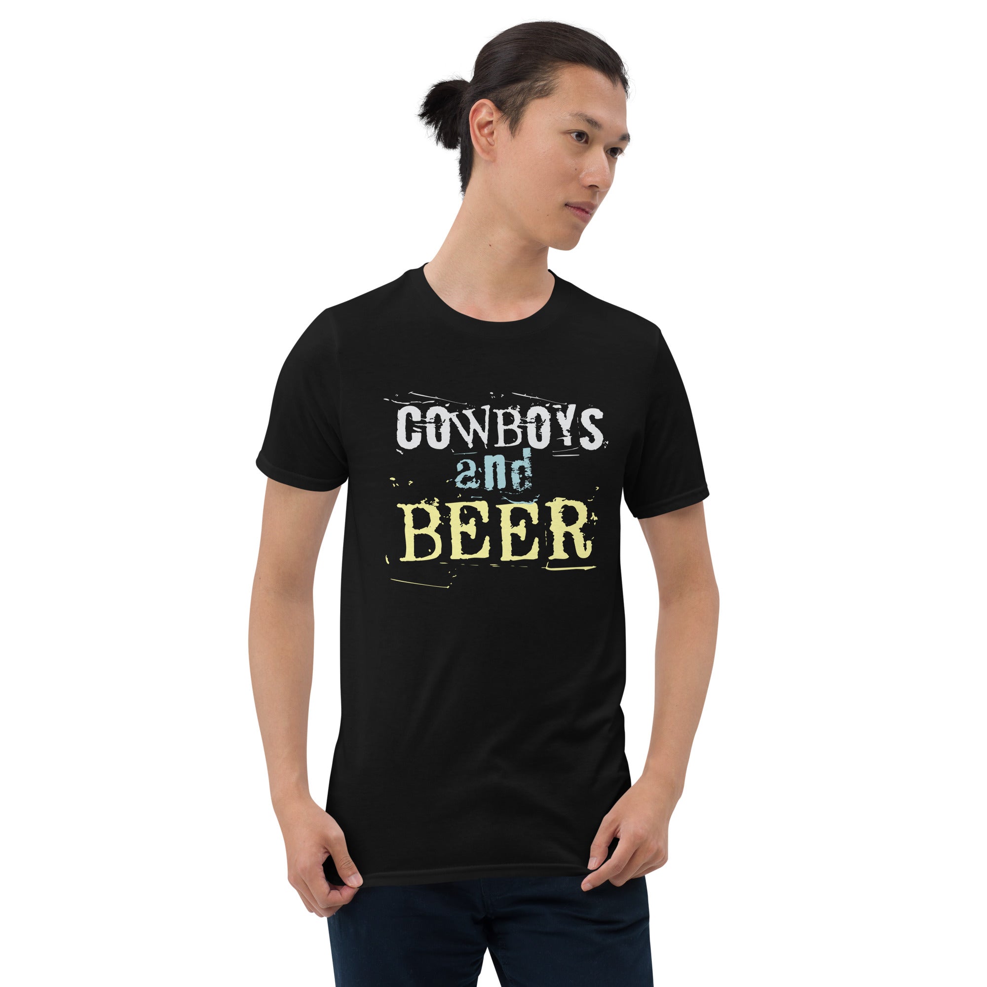 Cowboys And Beer - Short-Sleeve Unisex T-Shirt