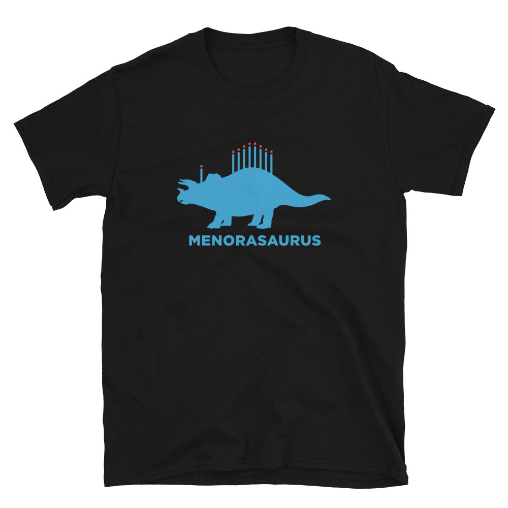 Hanukkah Dinosaur - Short-Sleeve Unisex T-Shirt