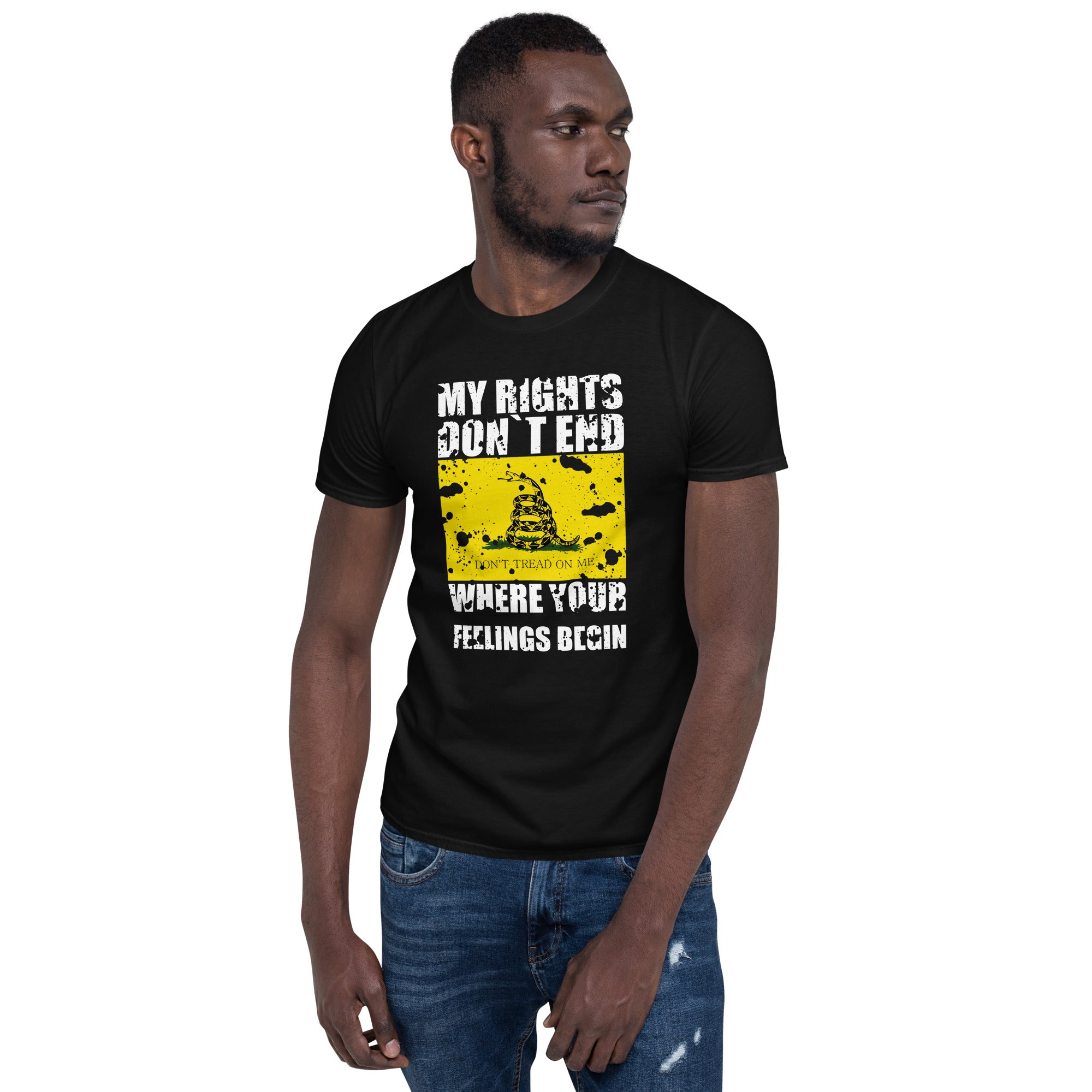 My Rights Don't End - Short-Sleeve Unisex T-Shirt