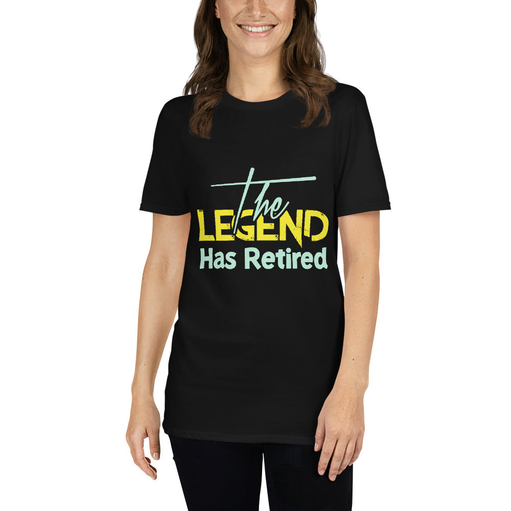 The Legend Has Retired - Short-Sleeve Unisex T-Shirt