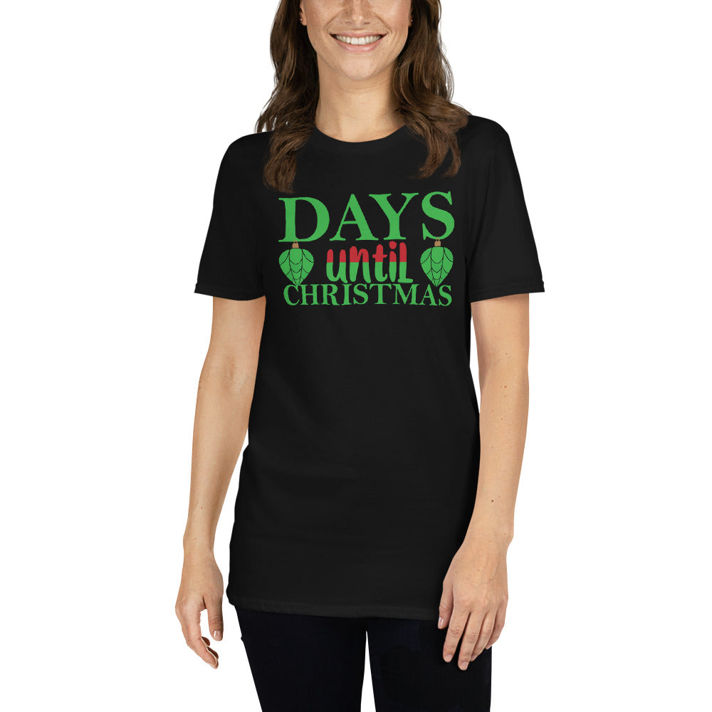 Days Until Christmas - Short-Sleeve Unisex T-Shirt