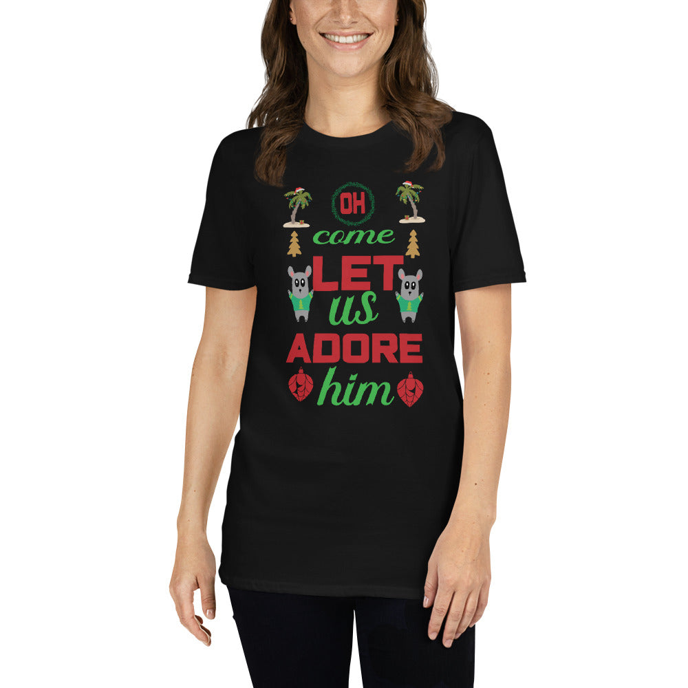 Come Let Us Adore Him - Short-Sleeve Unisex T-Shirt