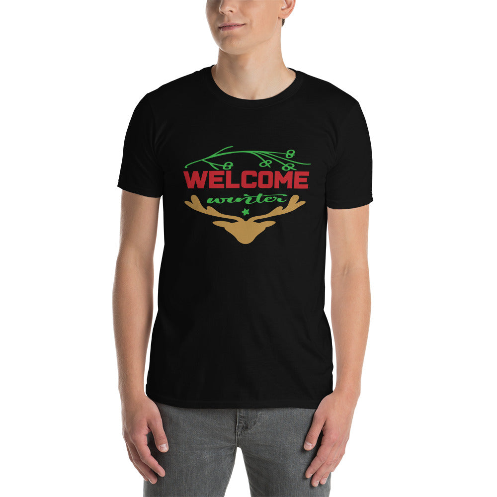 Welcome Winter - Short-Sleeve Unisex T-Shirt