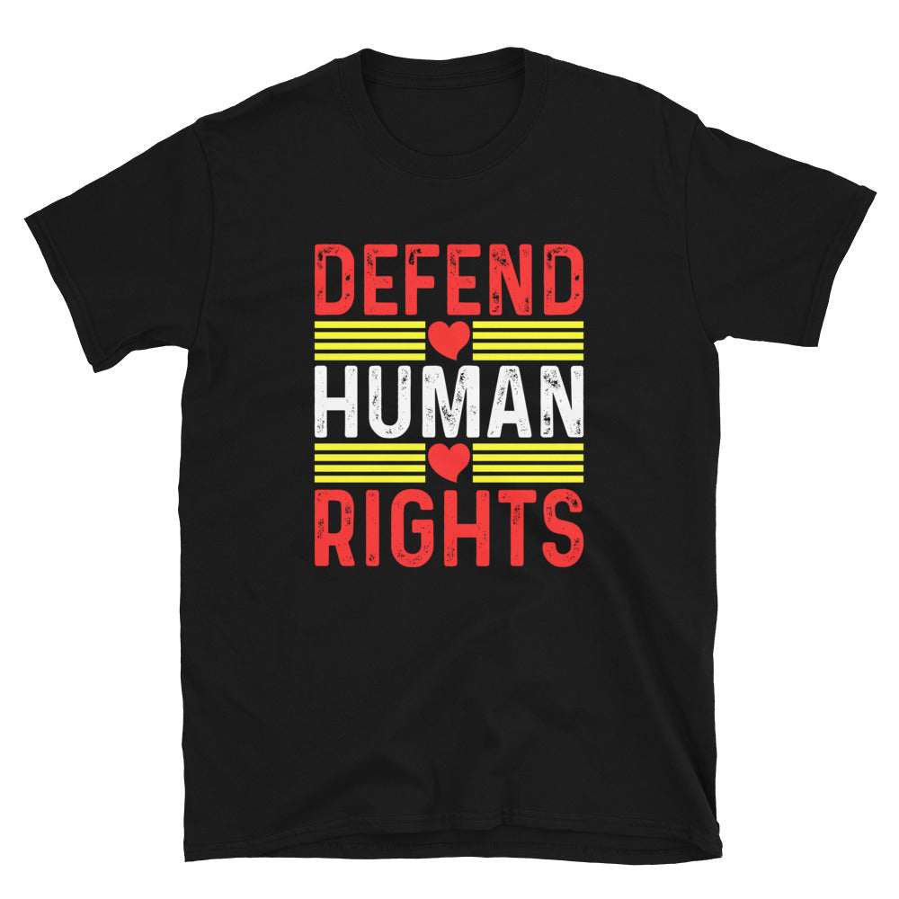 Defend Human Rights - Short-Sleeve Unisex T-Shirt
