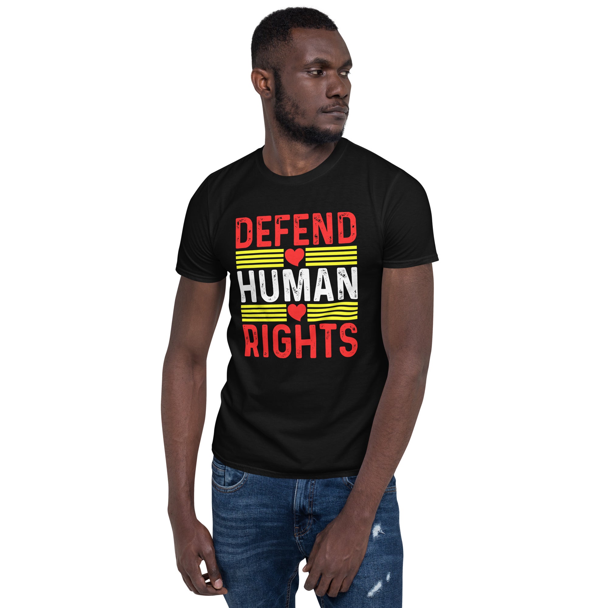 Defend Human Rights - Short-Sleeve Unisex T-Shirt