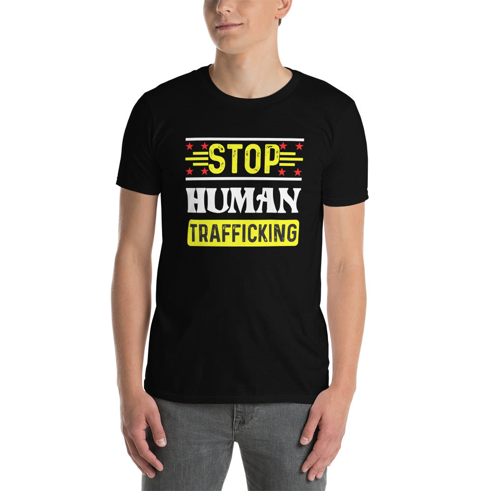 Stop Human Trafficking - Short-Sleeve Unisex T-Shirt