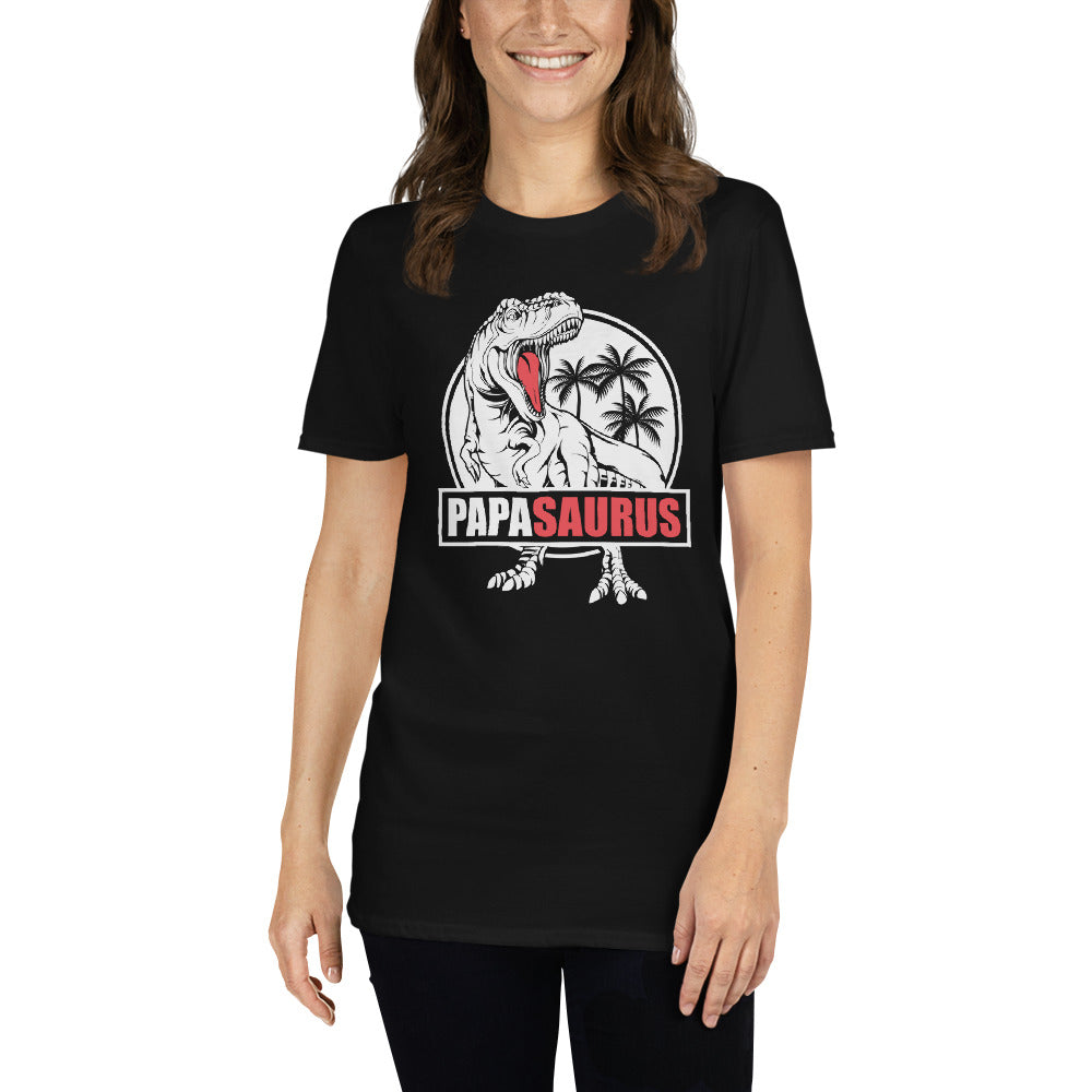 Papasaurus - Short-Sleeve Unisex T-Shirt