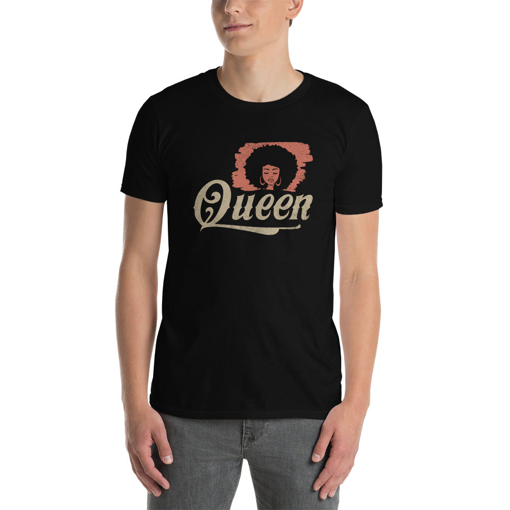 Afro Queen - Short-Sleeve Unisex T-Shirt