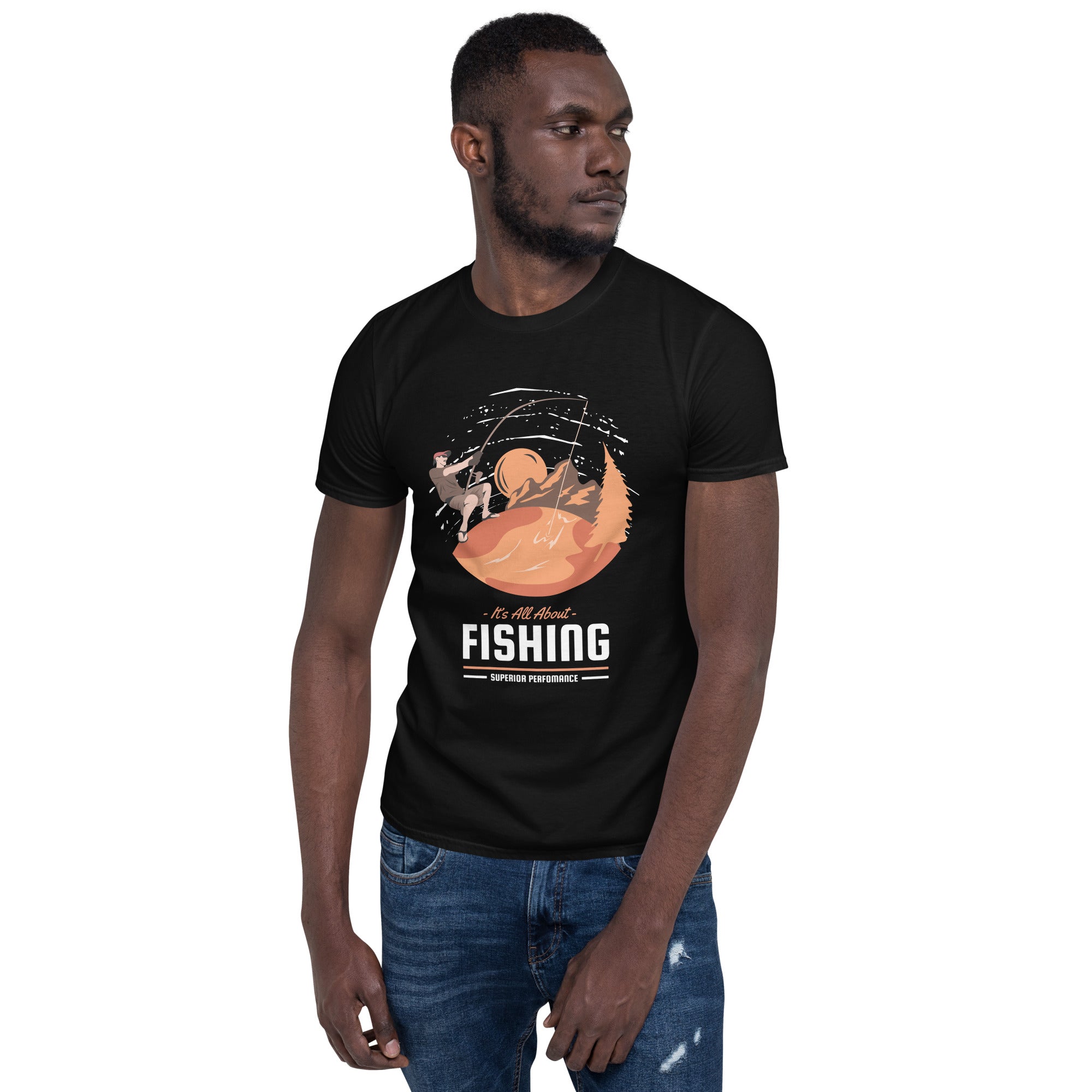 All About Fishing - Short-Sleeve Unisex T-Shirt