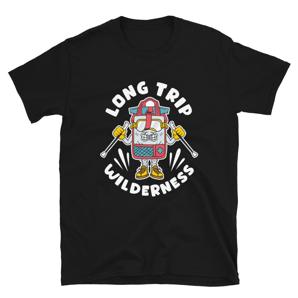 Long Trip Wilderness - Short-Sleeve Unisex T-Shirt