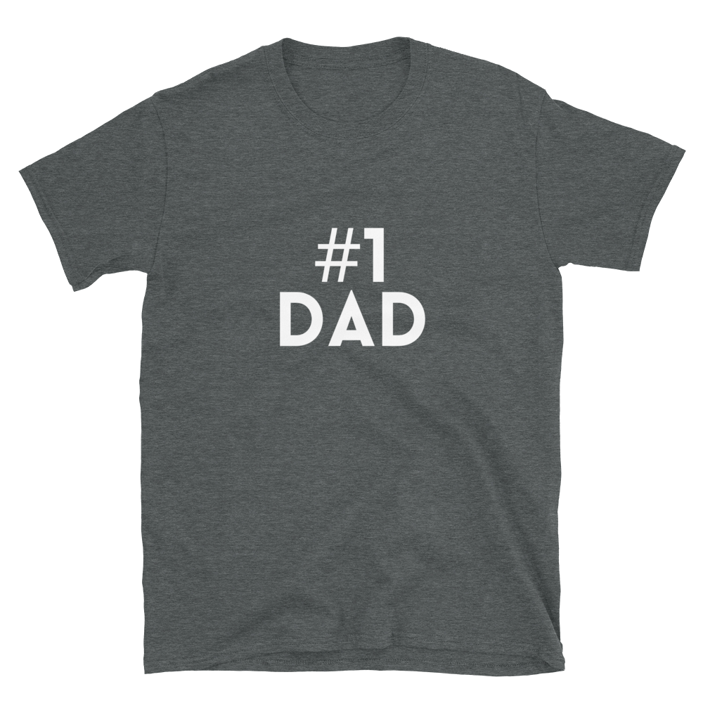 #1 Dad - Men's T-Shirt