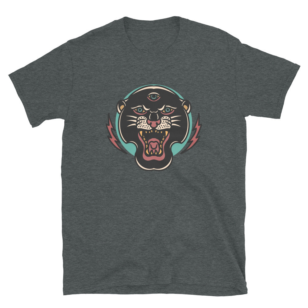 Three Eyed Tiger - Short-Sleeve Unisex T-Shirt