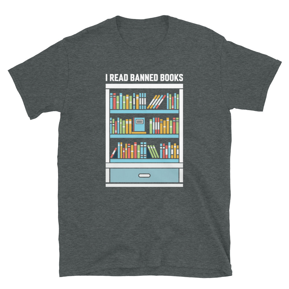 I Read Banned Books - Short-Sleeve Unisex T-Shirt
