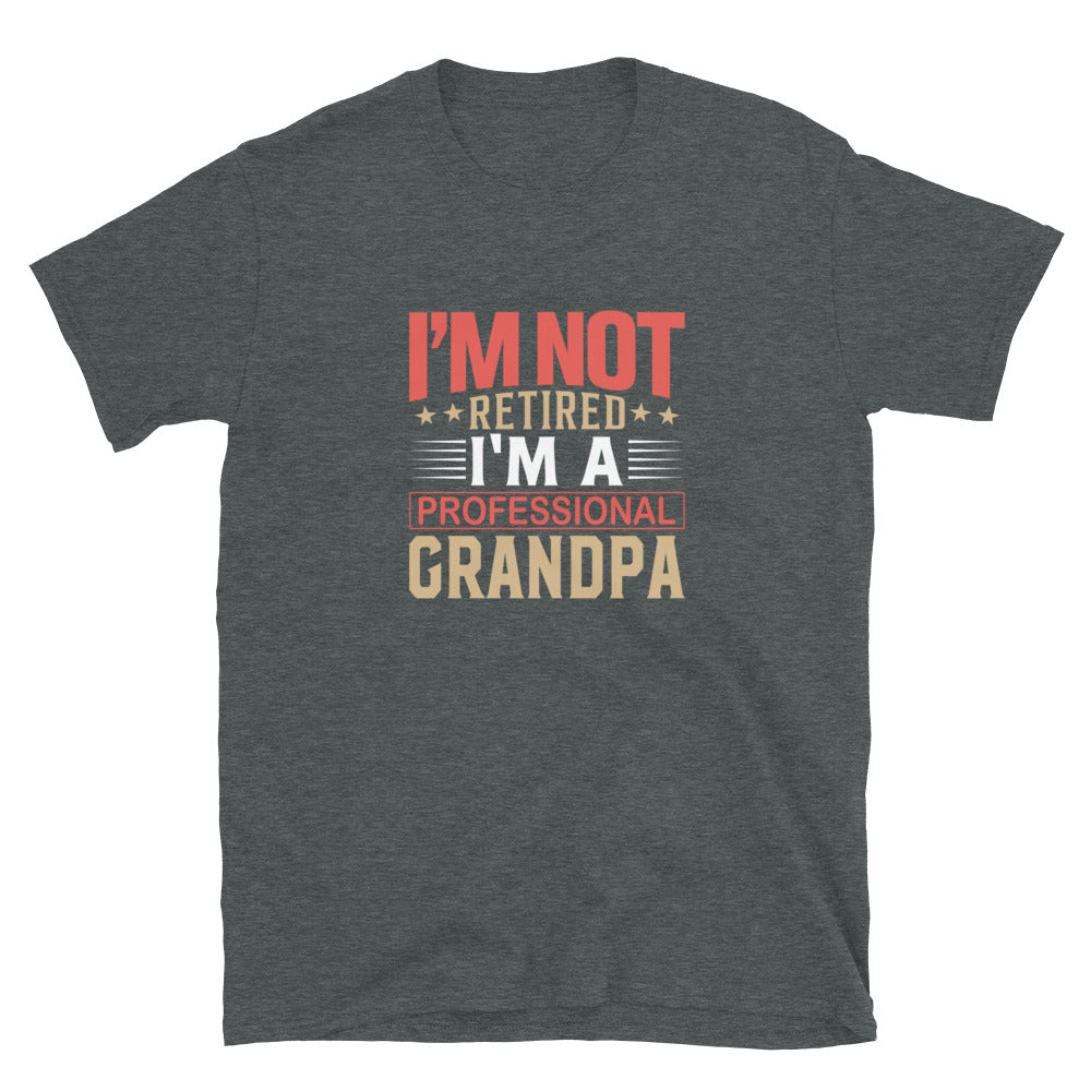 Professional Grandpa - Short-Sleeve Unisex T-Shirt