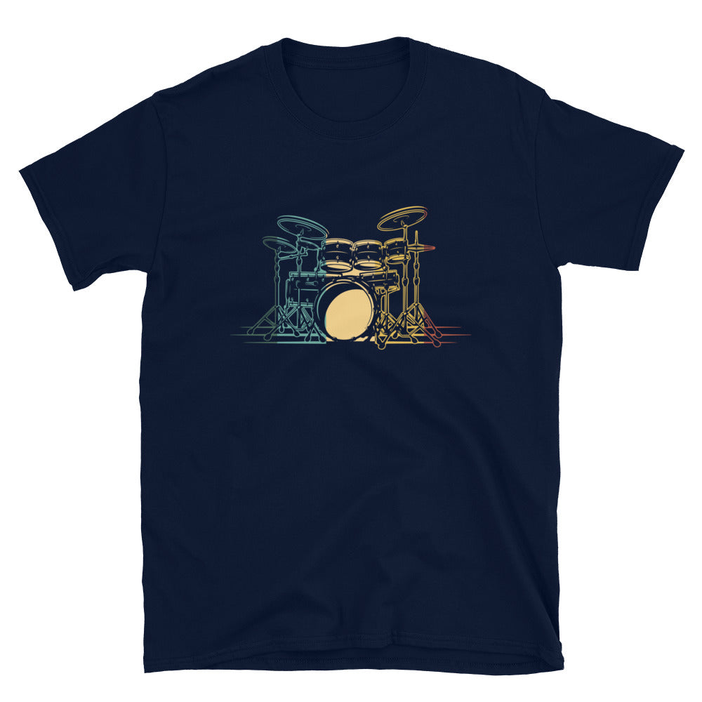 Vintage Drum Set - Short-Sleeve Unisex T-Shirt