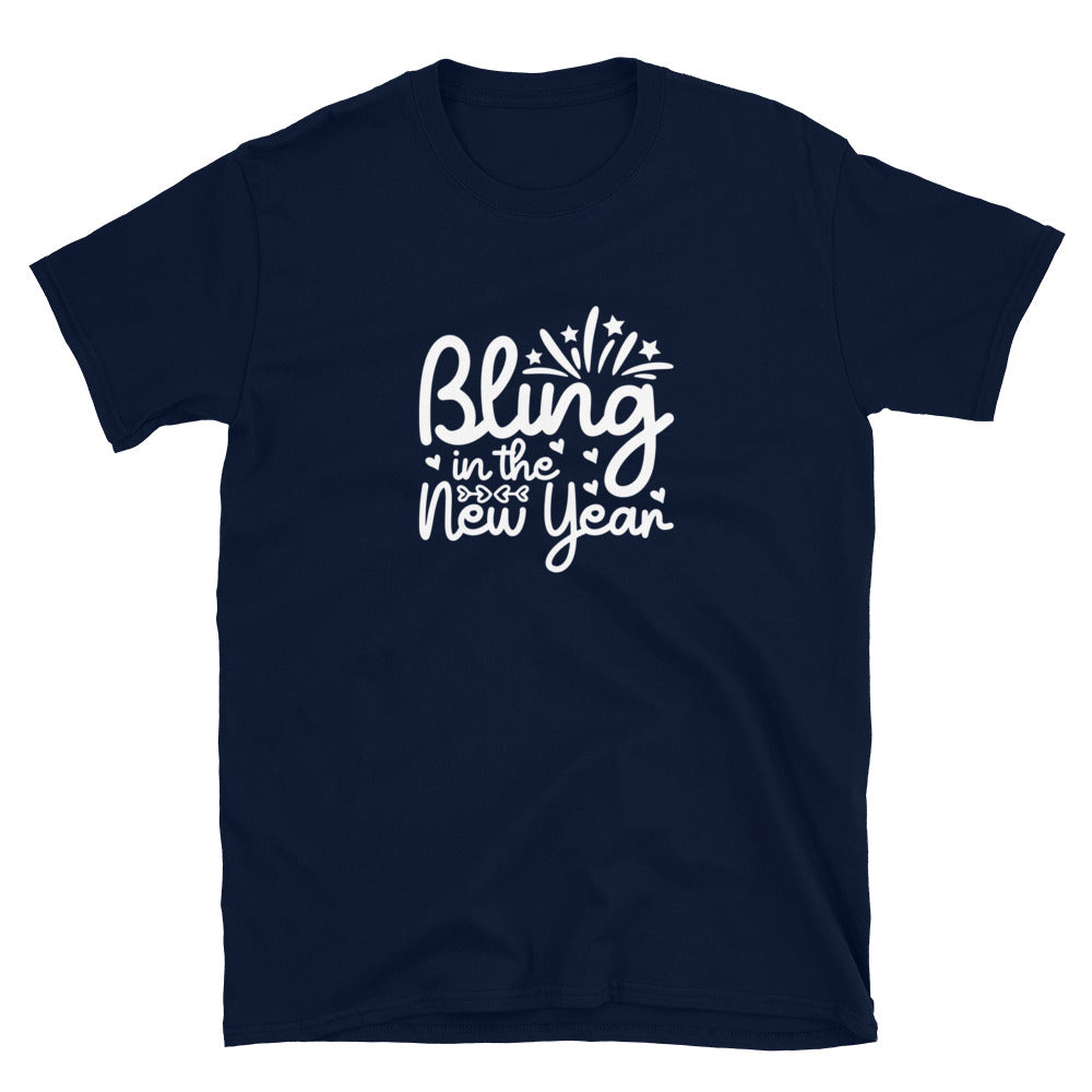 Bling In The New Year - Short-Sleeve Unisex T-Shirt