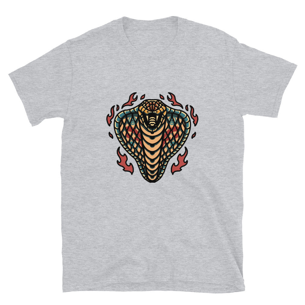 Cobra Flame - Short-Sleeve Unisex T-Shirt