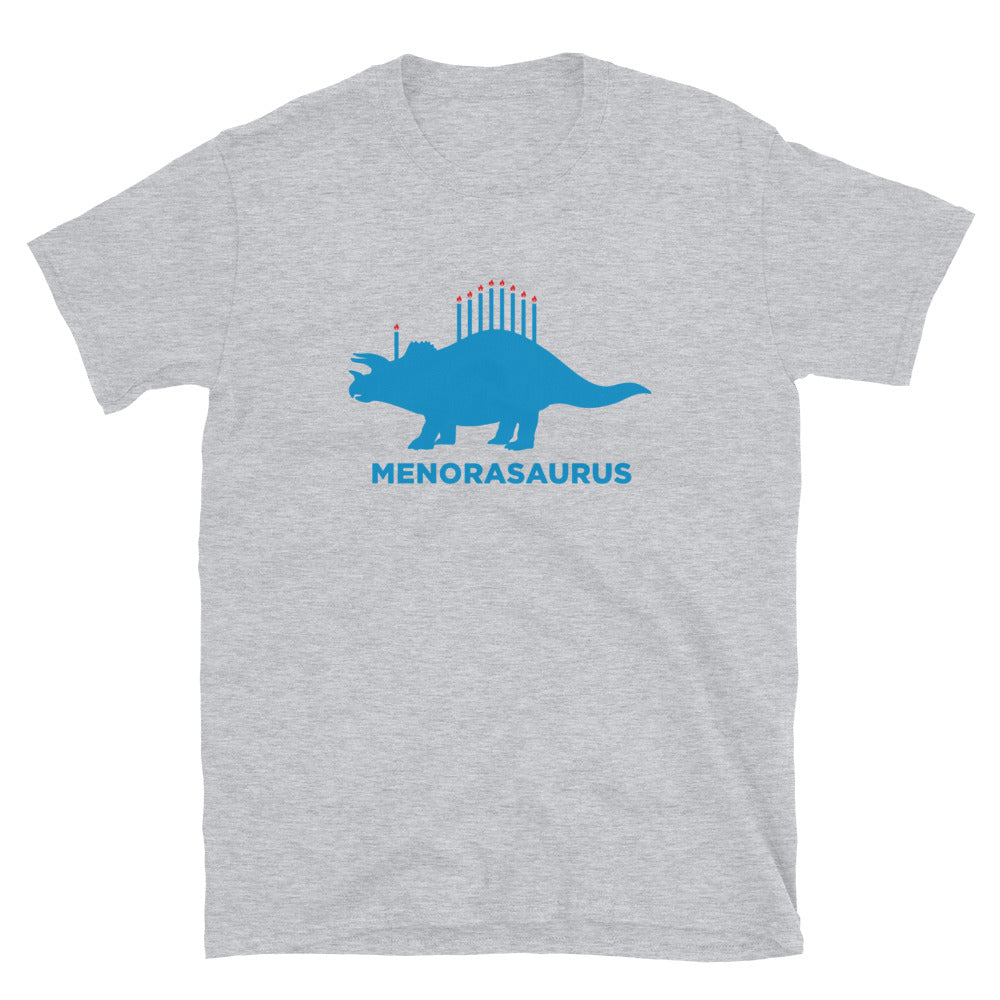 Hanukkah Dinosaur - Short-Sleeve Unisex T-Shirt