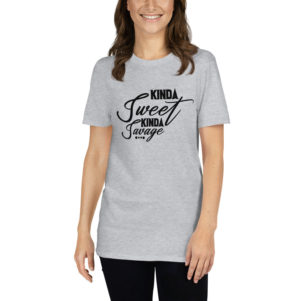 Kinda Sweet Kinda Savage - Short-Sleeve Unisex T-Shirt