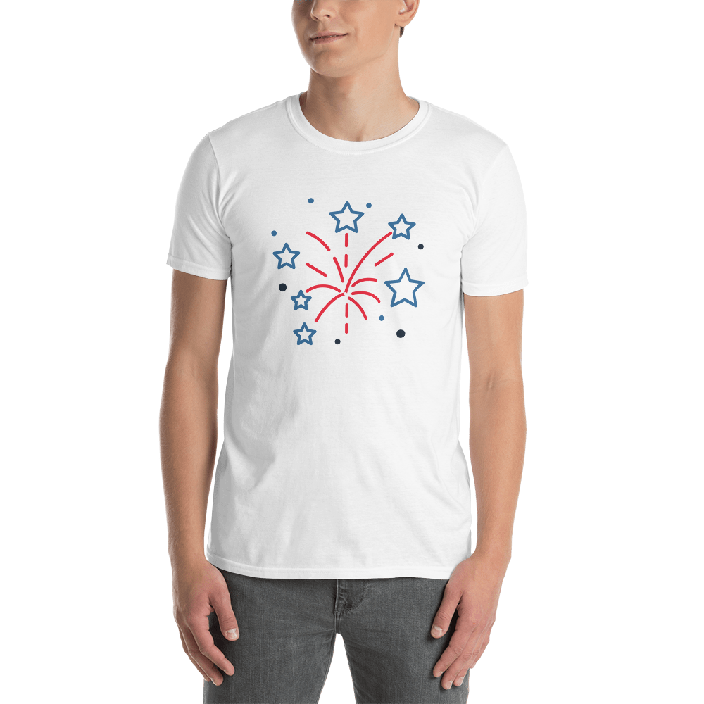 Independence Day Fireworks - Men's T-Shirt
