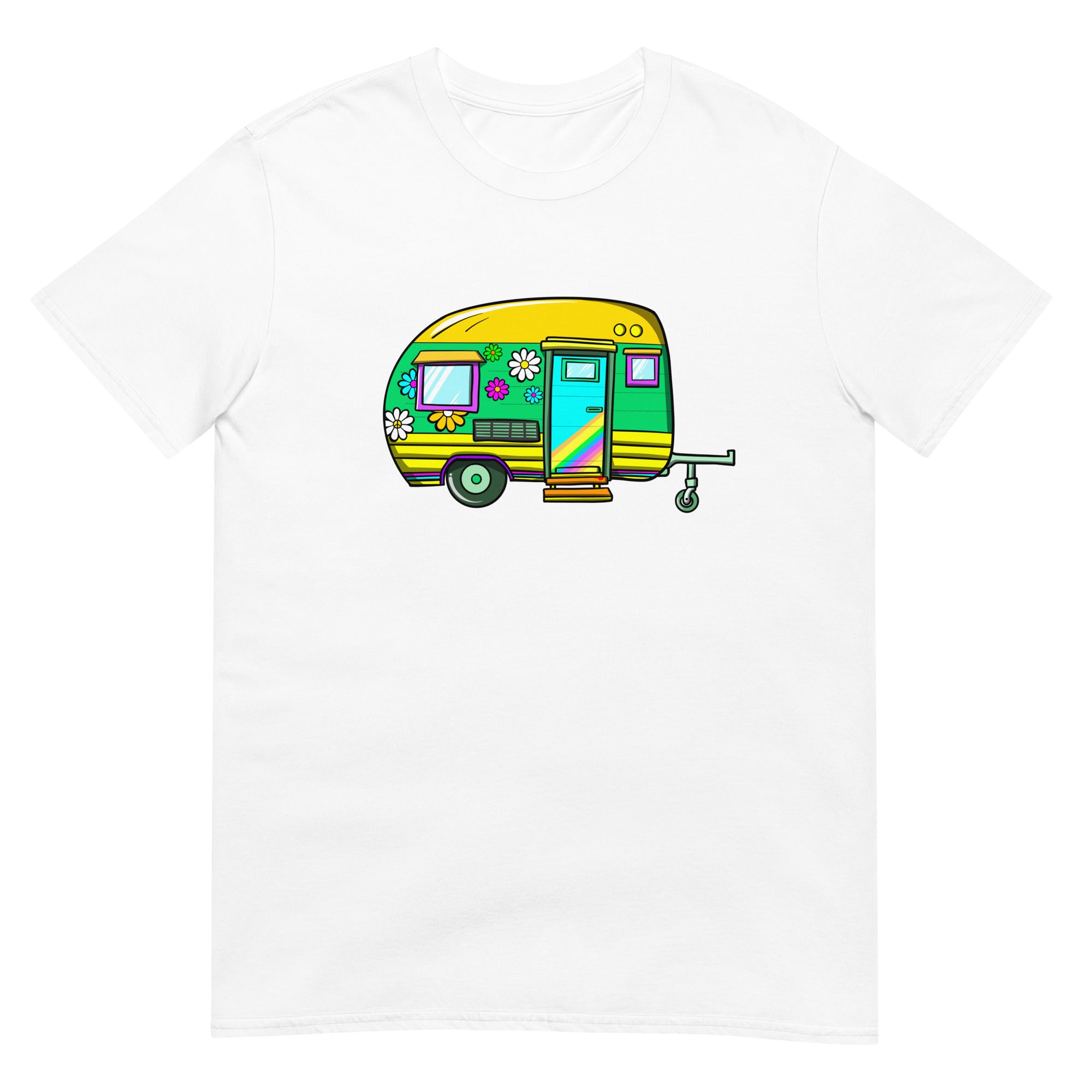 Camping Van - Short-Sleeve Unisex T-Shirt