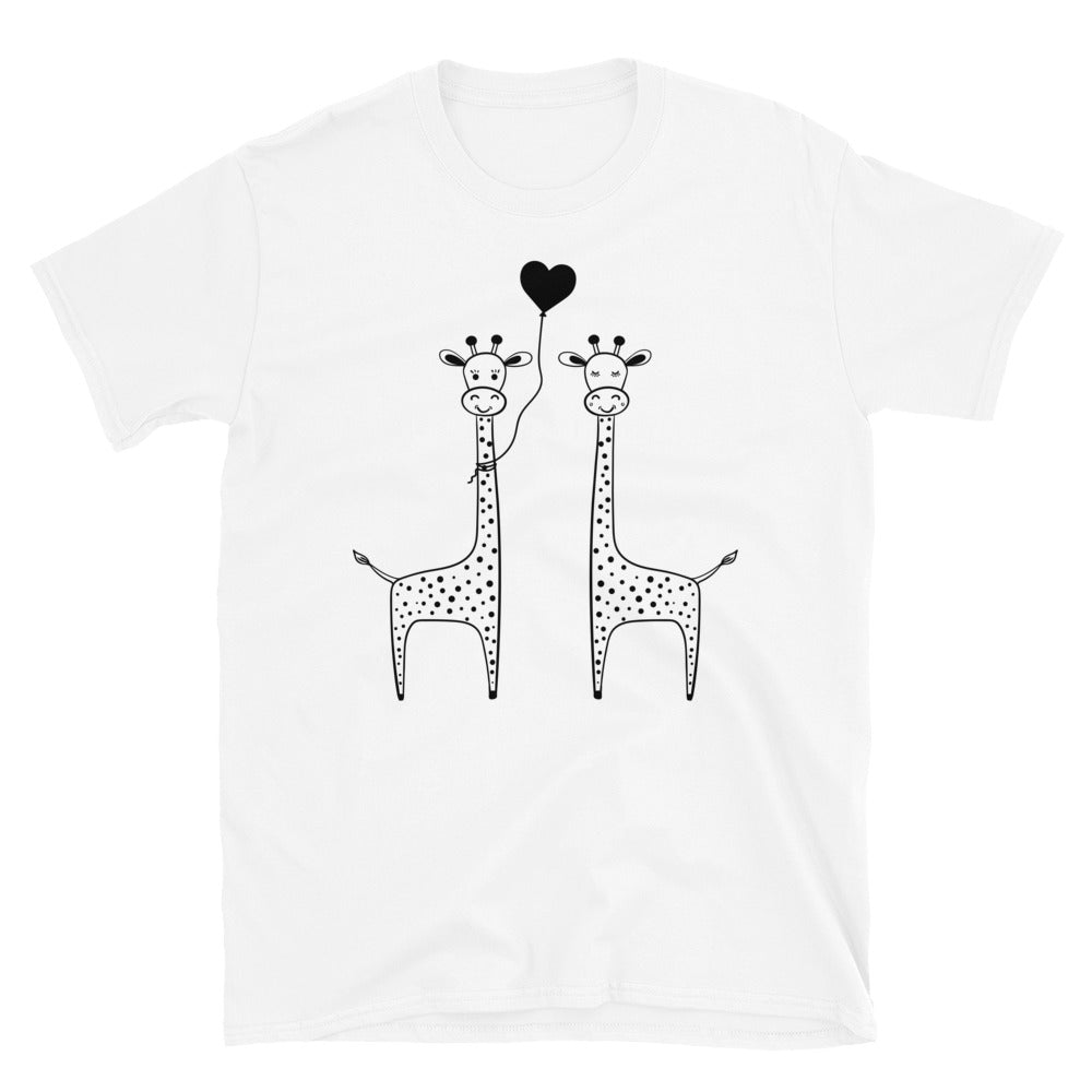 Love Giraffe - Short-Sleeve Unisex T-Shirt