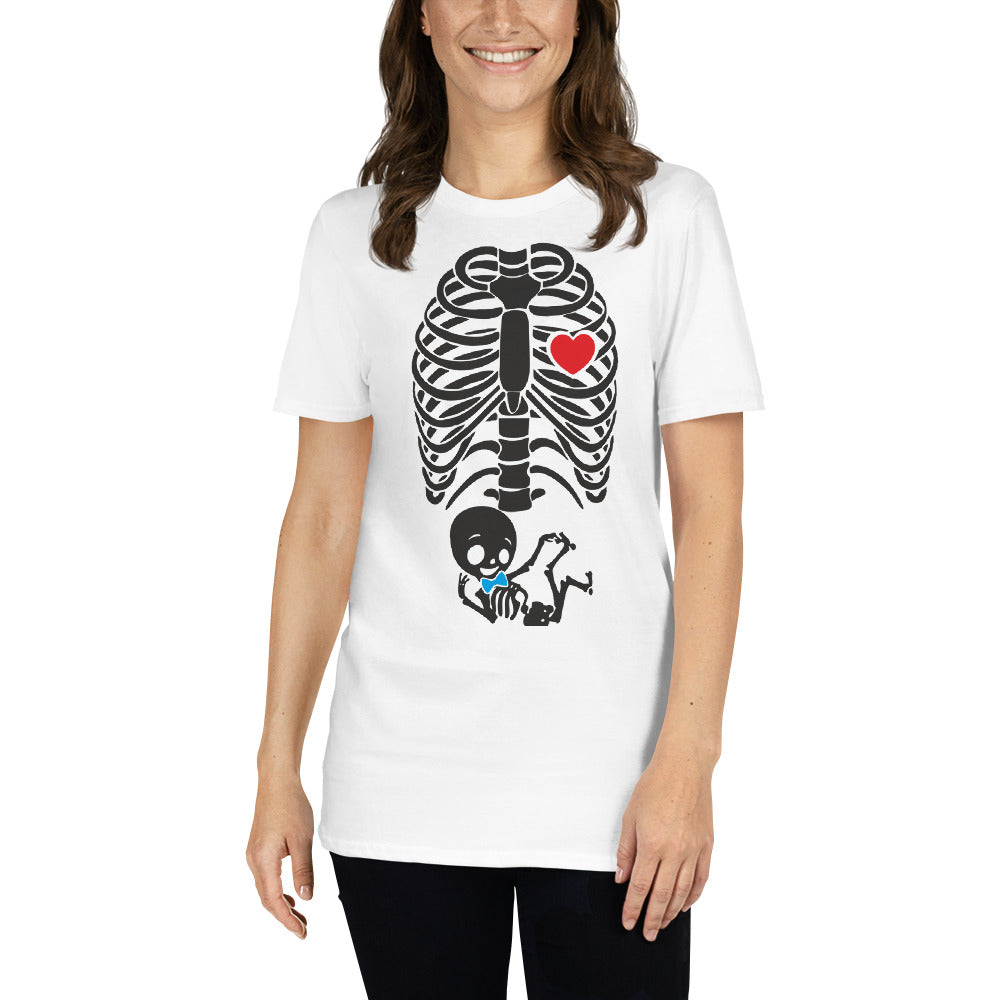 Boy Skeleton Pregnancy - Short-Sleeve Unisex T-Shirt