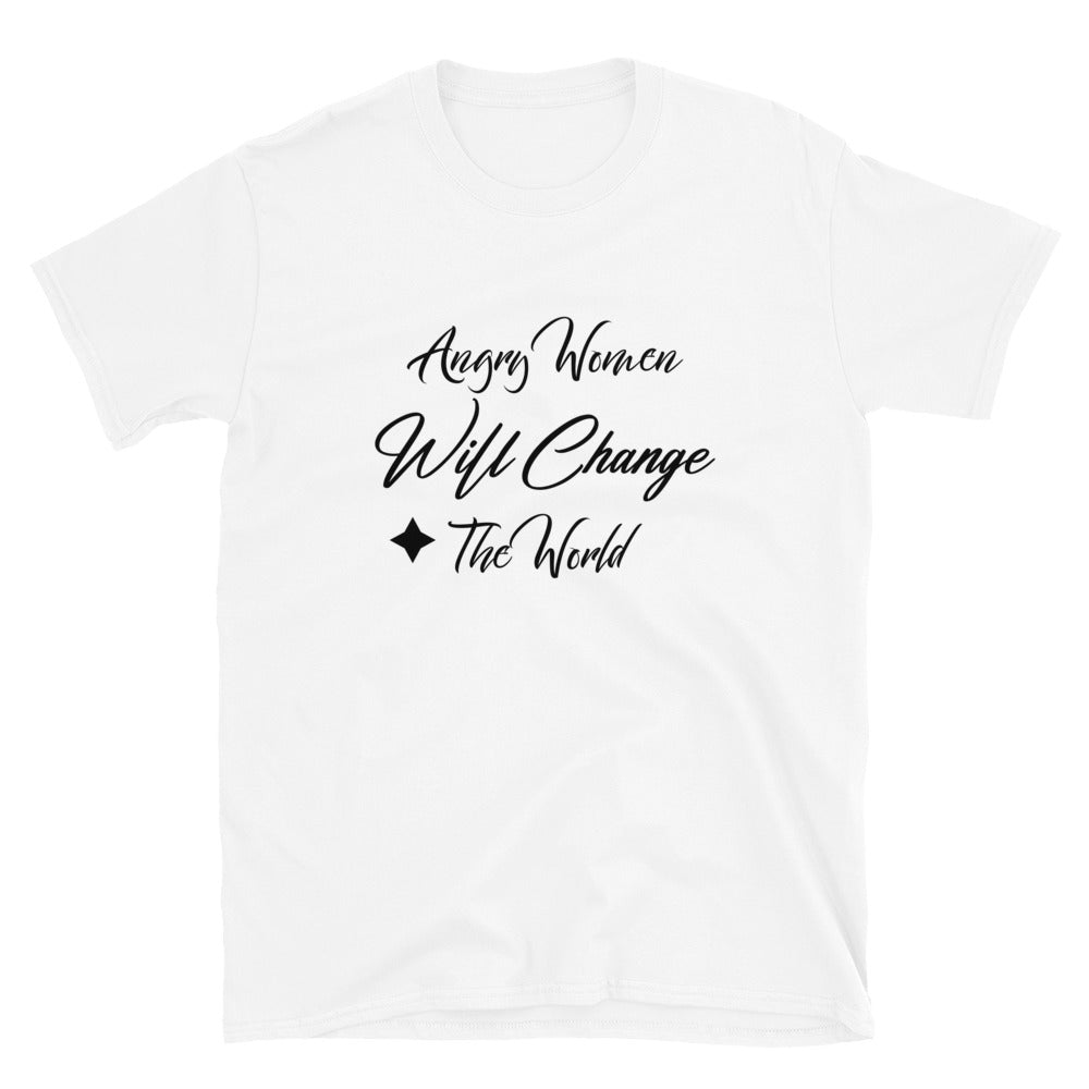 Angry Women Will Change The World - Short-Sleeve Unisex T-Shirt