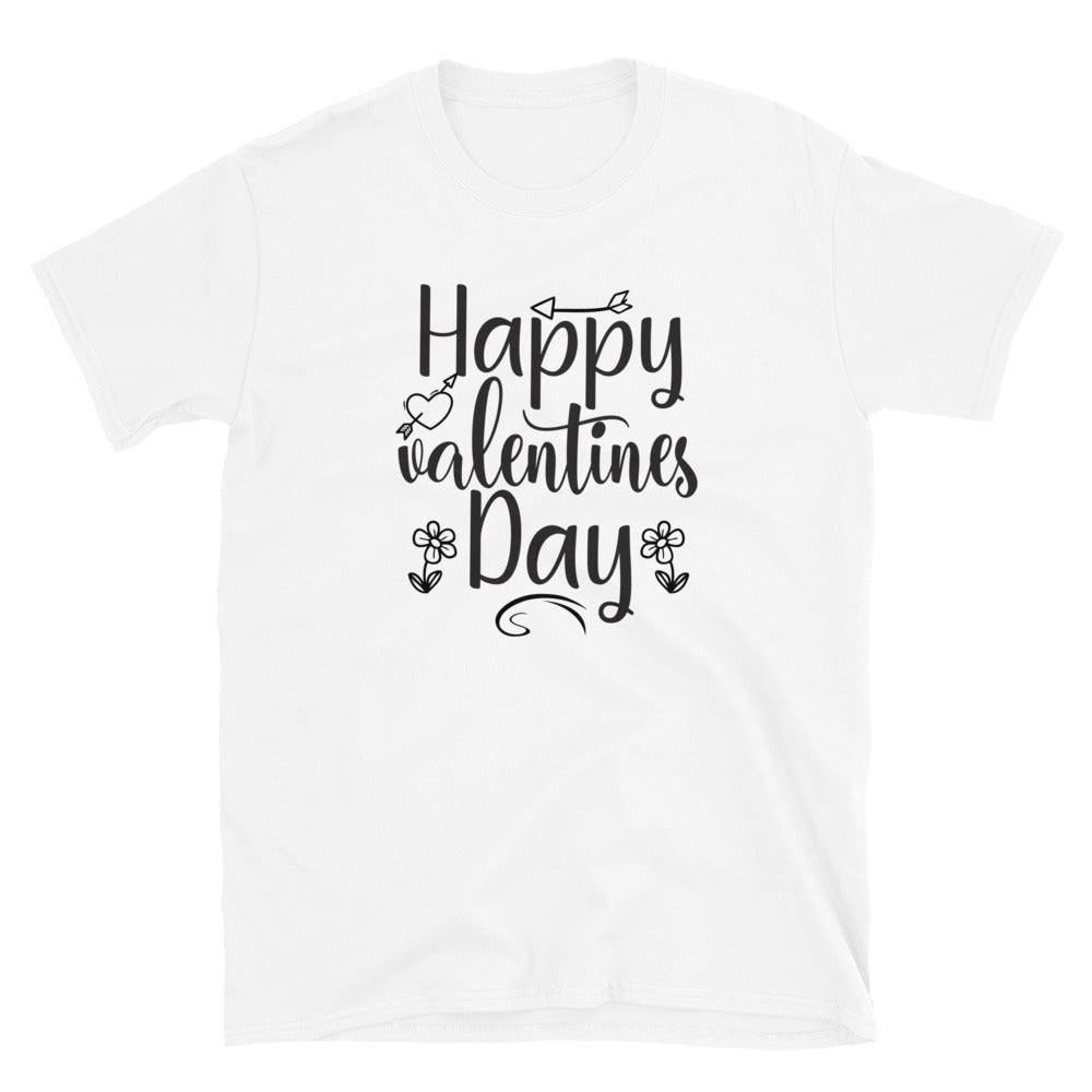 Happy Valentine's Day - Short-Sleeve Unisex T-Shirt